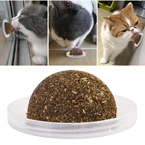 [Australia] - Octlang 100% Natural Catnip Cat Wall Stick-On Ball Toy Treats 