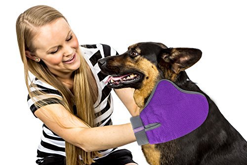 [Australia] - Hertzko Pet Grooming Brush/Mitt and Pet Hair Remover Dog and Cat Grooming Comb on one Side - While The Other Side is a Magic Lint Brush to Remove Pet’s Hair from Clothes, Carpet and Furniture. 