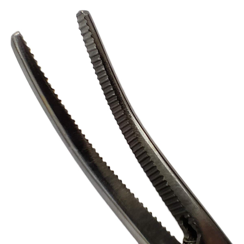 Sandbros Set of New stainless steel pet grooming hemostat Groomer dog ear fur puller(Straight and Curve csf) - PawsPlanet Australia