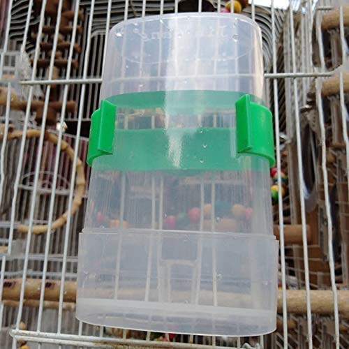 2 pcs Automatic Bird Waterer Feeder, Birds Clear Dispenser Feed, Bird Feed Water Dispenser - PawsPlanet Australia