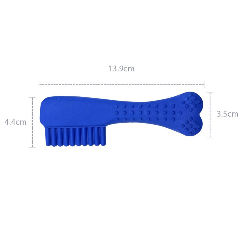 Nip and Chew toy – Toothbrush Shape – Blue - Interactive Toy for Playing & Training – Fun for your Dog and Puppies - PawsPlanet Australia