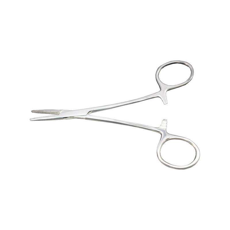 [Australia] - Motanar Professional Stainless Steel Pets Dogs Cats Hemostat Forceps Scissors Ear Hair Clamp Pulling Shears Plier Pet Dog Trimmer Accessories Straight Silver 