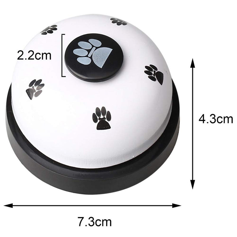 pengxiaomei 2 Pack Pet Training Bells, Pet Doorbells for Potty Toilet Training and Eating Communication Bells - PawsPlanet Australia