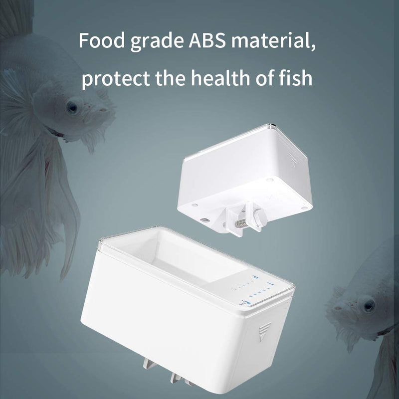 [Australia] - Shyfish Mini Automatic Fish Feeder Auto Fish Feeder Smart Timer Small Fish Feeder Fish Food Dispenser for Aquarium and Fish Tank 