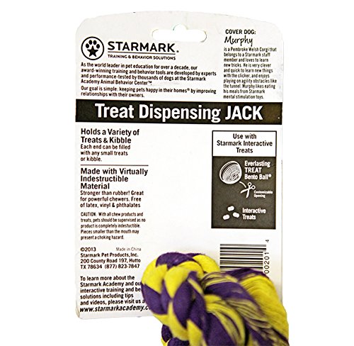 [Australia] - Starmark Treat Dispensing Jack, Medium 