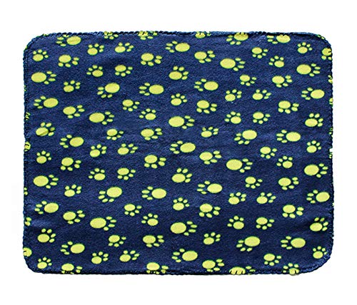 Z-Chen 5 Pack Dog Cat Pet Soft Fleece Blankets 23.6in X 27.6in - PawsPlanet Australia