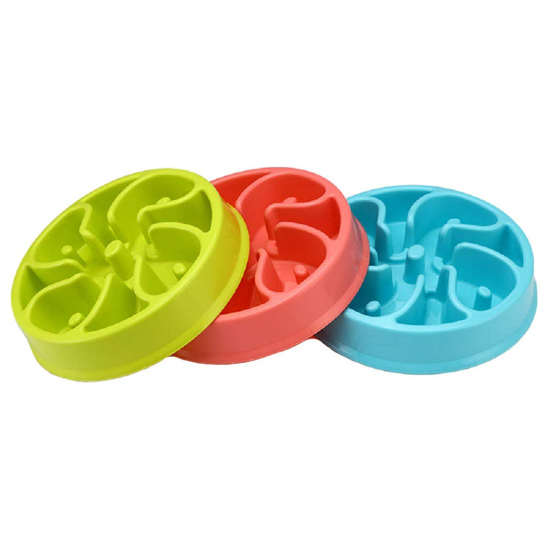 [Australia] - WenYing Slow Feeder Puzzle Dog Bowls, Interactive Bloat Stop Busy Bowl, Food Water Fun Feeding, Non-Slip Anti Choke Healthy Diet Bowls (Green 1) 