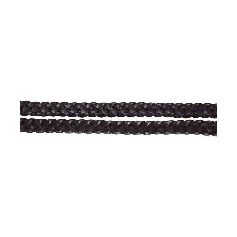 Plain Leather Reins with Billet Fastenings Black or Brown Pony 1/2" - PawsPlanet Australia
