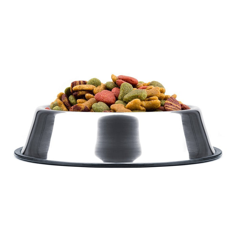 Mlife Stainless Steel Dog Bowl with Rubber Base for Small/Medium/Large Dogs, Pets Feeder Bowl and Water Bowl Perfect Choice (Set of 2) 16oz - PawsPlanet Australia