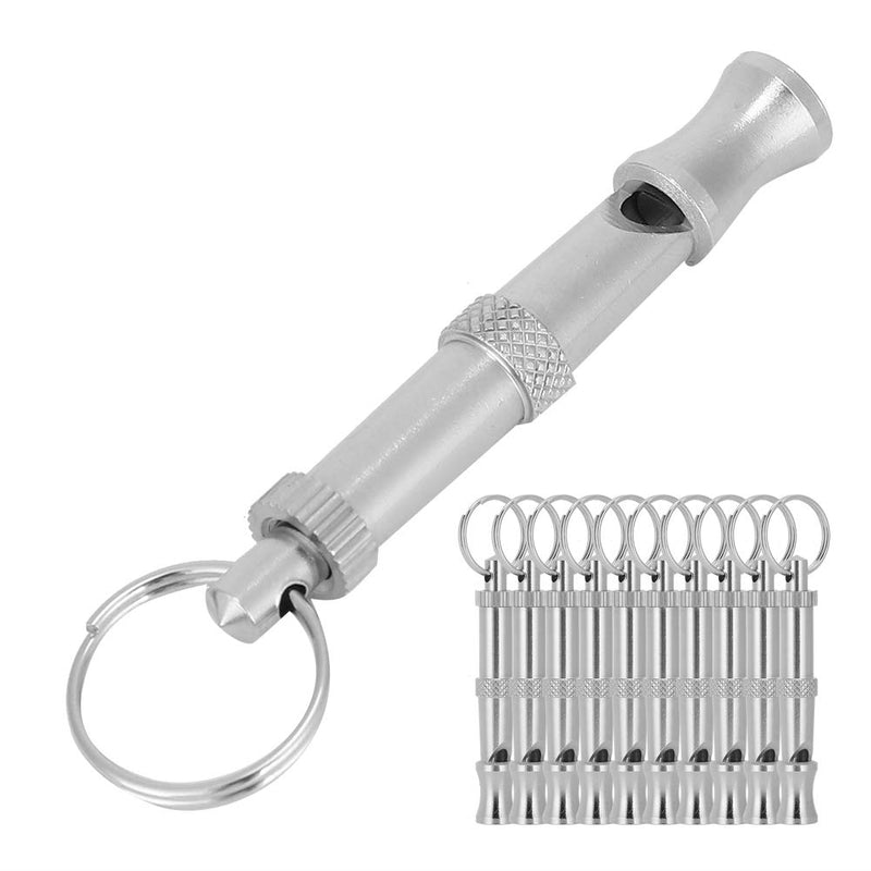 Pet Stainless Steel Whistle Supplies Adjustable Dog Whistle Pet Whistle, Adjustable Dog Whistle, Trainer Sound Waves Stainless Steel Pet Supplies Puppy for Pet - PawsPlanet Australia