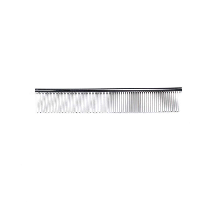 [Australia] - N/D Knots - Cat Comb for Removing Matted Fur - Grooming Tool with Stainless Steel Teeth Best Pet Hair Comb for Home Grooming Kit 