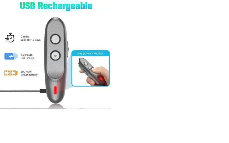 [Australia] - Ultrasonic Standard- USB Charging Ultrasonic Anti Barking Device Pet Dog Trainer 