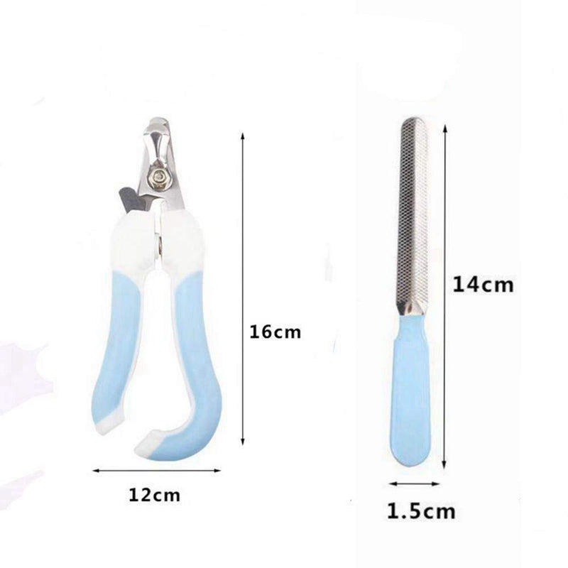 YAMHOHO Dog & Cat Pets Nail Clippers and Trimmers - with Safety Guard to Avoid Over Cutting, Free Nail File, Razor Sharp Blade - Professional Grooming Tool for Pets - PawsPlanet Australia