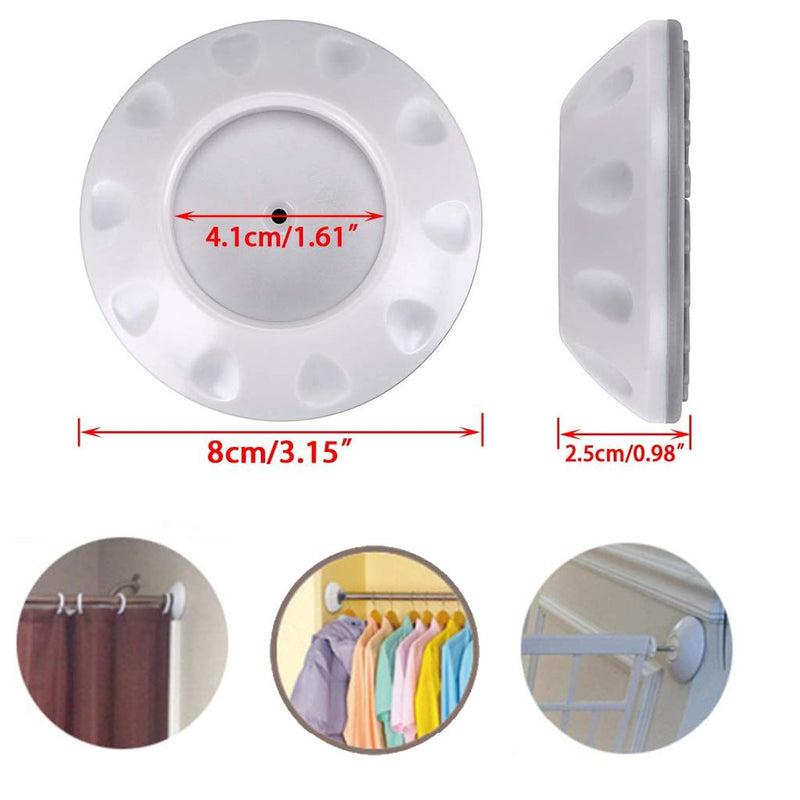 [Australia] - Lainrrew 4 Pcs Baby Gates Wall Cups, Safety Wall Pad Guard Wall Protector Pads, Work with Pet Child Walk Through Pressure Gate, Fits for Bottom of Gates Doorway 