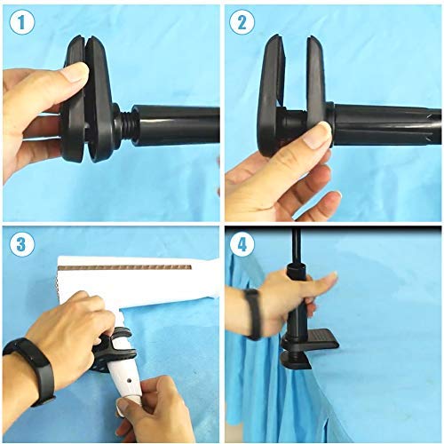 Hair Dryer Holder 360 Degree Rotating Hands-Free Hair Dryer Stand Aluminum Alloy Gooseneck Pet Dog Cat Grooming Table Hair Dryer Clip Holder with Clamp Holder - PawsPlanet Australia