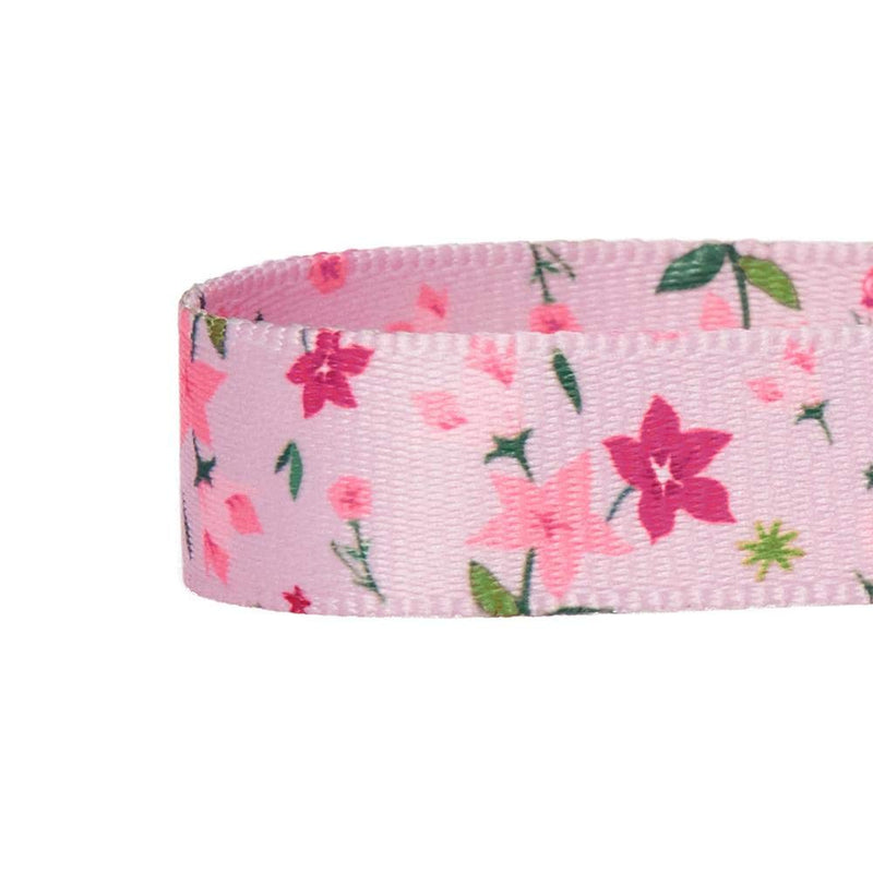 Umi. Essential Made Well Floral Dog Collar in Pink, Small, Neck 30cm-40cm, Adjustable Collars for Dogs - PawsPlanet Australia