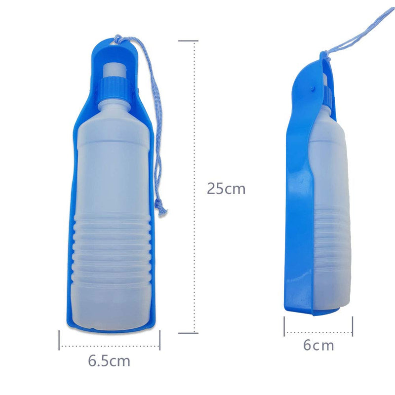 Schone Portable Water Bottle – Comes with a Water Holder - Compact & Lightweight – Leakproof & Easy to Use – KEEPS YOUR PET HYDRATED – Ideal for Car & Long Walks - PawsPlanet Australia