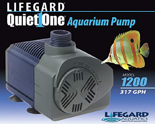 [Australia] - Quiet One Lifegard Aquarium Pump, 317-Gallon Per Hour 