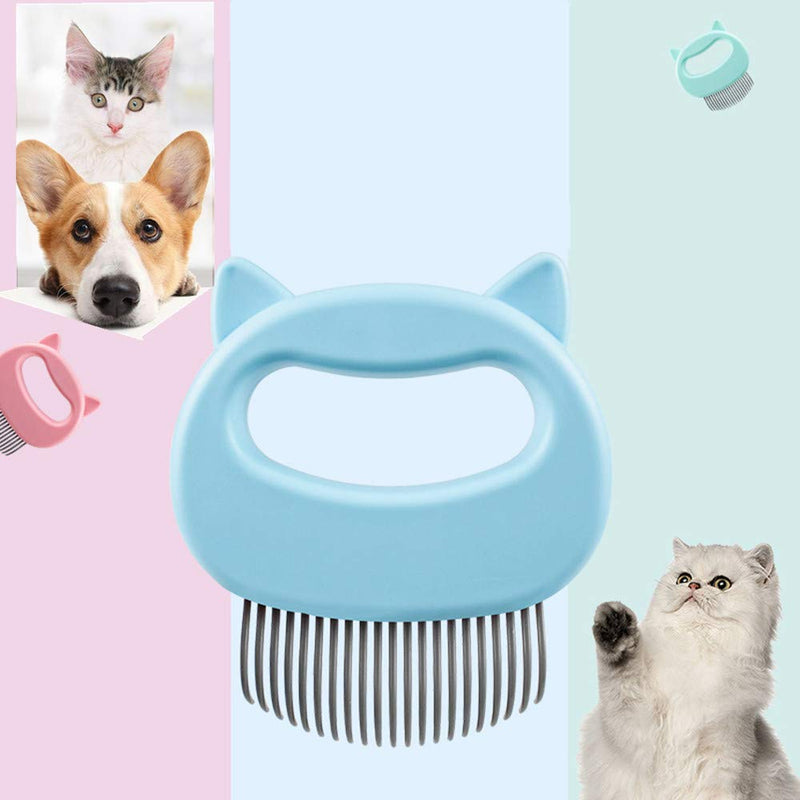 N\A Pet Grooming Brush Cat Bath Brush Dog Massage Relaxing Comb Pet Massage Hair Removal Brush Pet Hair Grooming Accessories Suitable for Cats Dogs Pet Supplies - PawsPlanet Australia