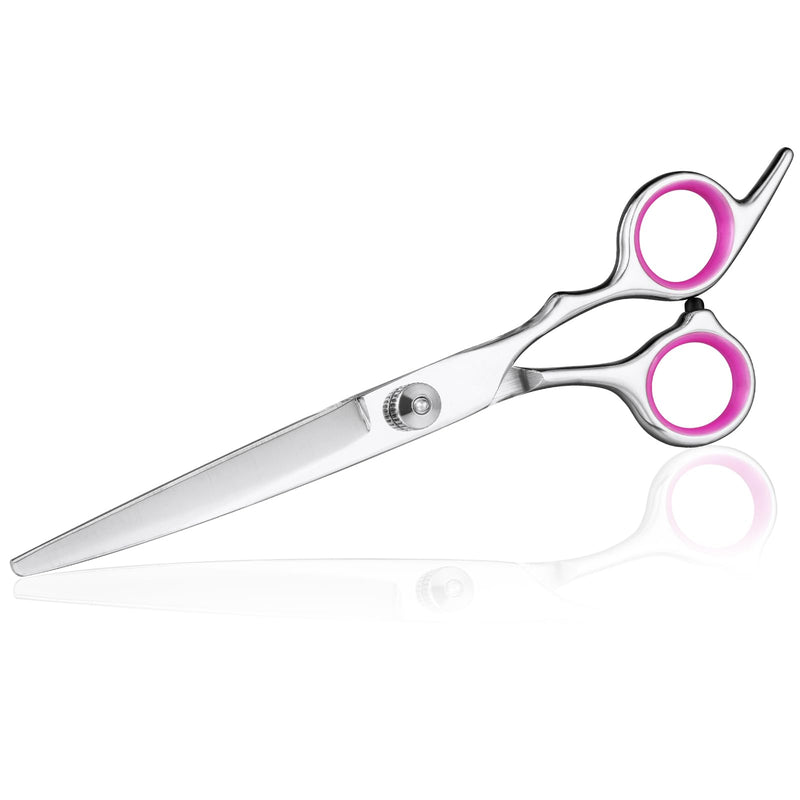 Adiwo curved dog scissors, made of stainless steel, fur scissors, pet dog grooming scissors, paw scissors, rounded scissors, dog pet scissors, cutting dog hair for perfect grooming - PawsPlanet Australia