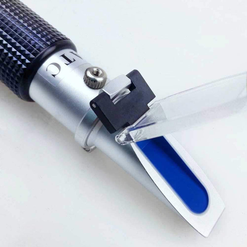 Aquarium Salinity Refractometer with ATC Function,Saltwater Test Kit for Seawater, Pool, Aquarium, Fish Tank.Dual Scale: Specific Gravity & Salt Percent - PawsPlanet Australia