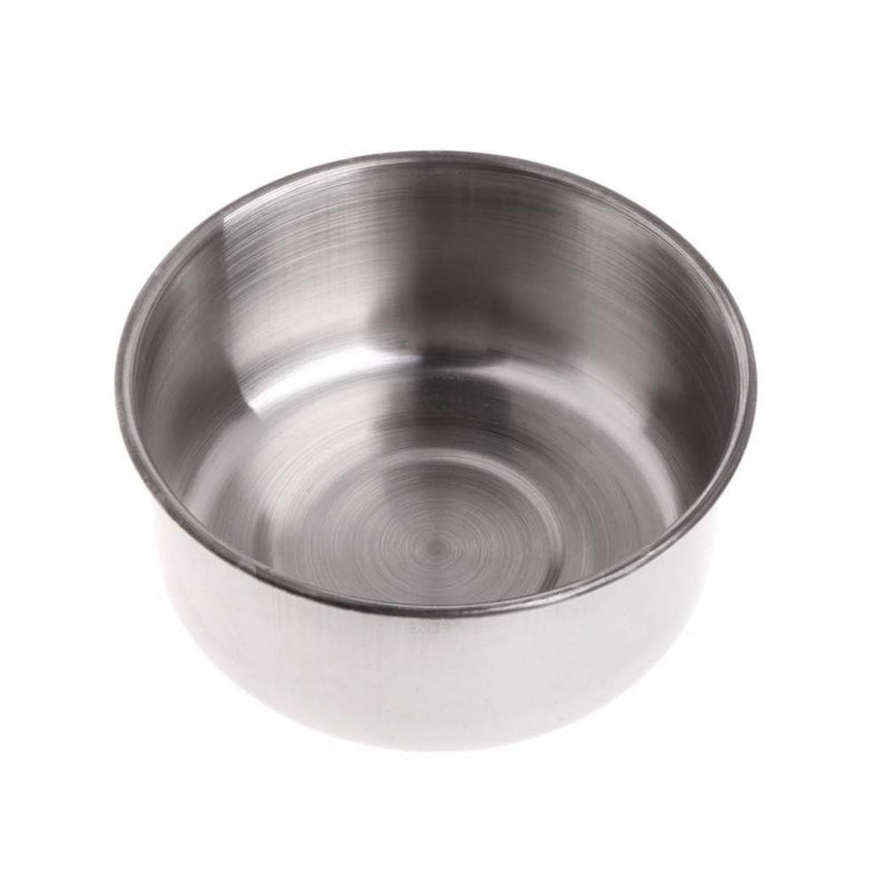 POPETPOP Bird Parrot Feeding Bowls Stainless Steel Water & Food Feeder Cups for Chinchilla, Ferret, Cockatiel, Conure, Parakeet S - PawsPlanet Australia