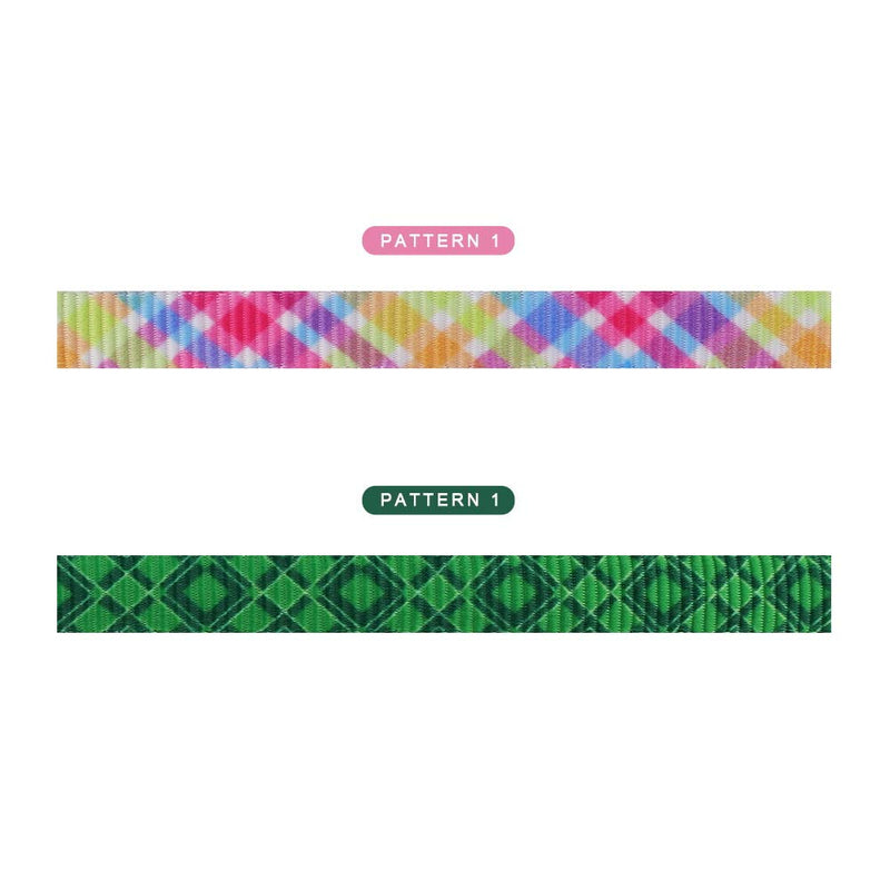 Powboro Cat Collar Set of 2 PCS, Safety Adjustable Cat Collar with Personalization Options, Gift Accessory for Small Medium Dogs Cats (Pink-green-blue) Pink-green-blue - PawsPlanet Australia