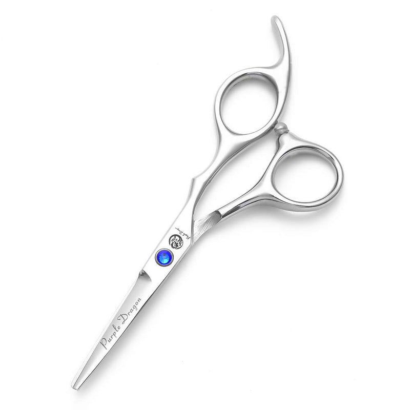 Purple Dragon 4“/5"/5.5"/6"/6.5"/7"/7.5"/8"/9"/10" Sharp Edge Salon Hair Cutting Shears - Pet/Dog Grooming Scissors with Bag - Perfect for Barber or Pet Groomer 4 inch - PawsPlanet Australia