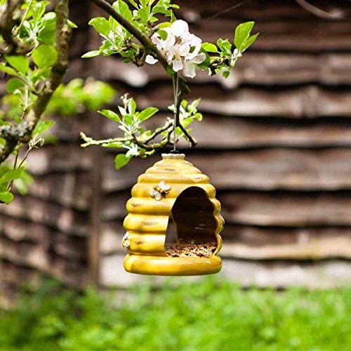 Chapel Wood Ceramic Beehive Feeder - PawsPlanet Australia