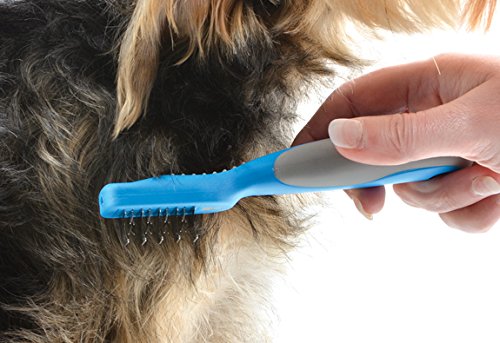 Ancol Ergo Dog Grooming Maxi Knot Buster De-Matting Detangle Comb Rake Dog Puppy - PawsPlanet Australia