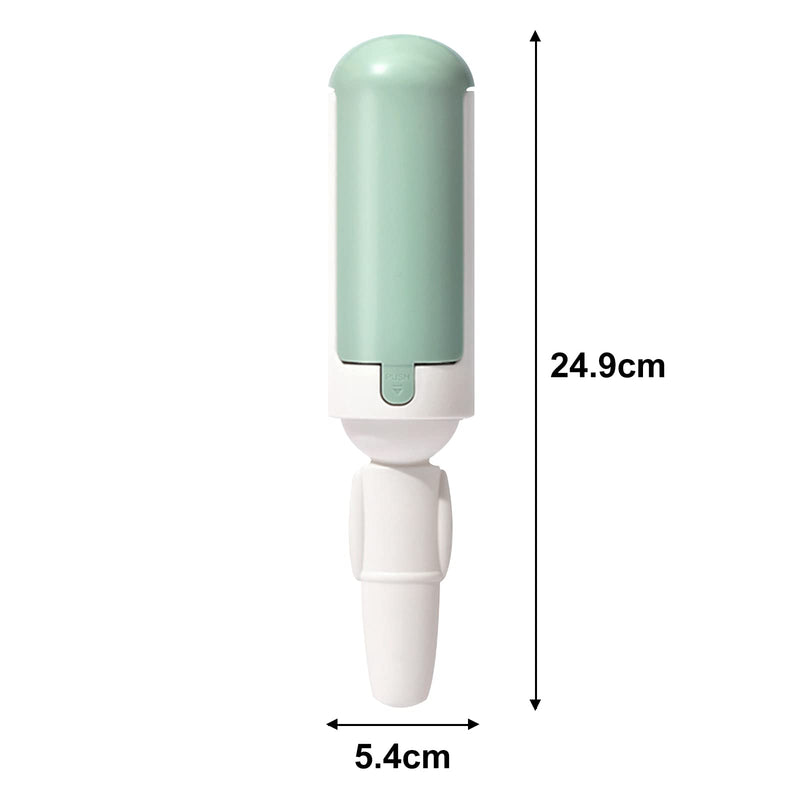papasgix animal hair remover lint roller animal hair, reusable lint rollers for animal hair, lint brush for dog hair and cat hair removal, for sofa bed carpet scratching post (1 piece white) 1 piece white - PawsPlanet Australia
