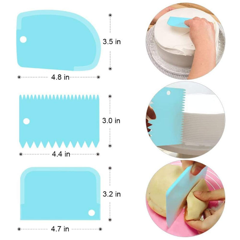 78 Pieces Cake Decorating Kit with Piping Tips, Disposable Pastry Bags, Icing Smoother, Piping Nozzles Coupler, for Cake Decoration Baking Tools 78 Pcs - PawsPlanet Australia