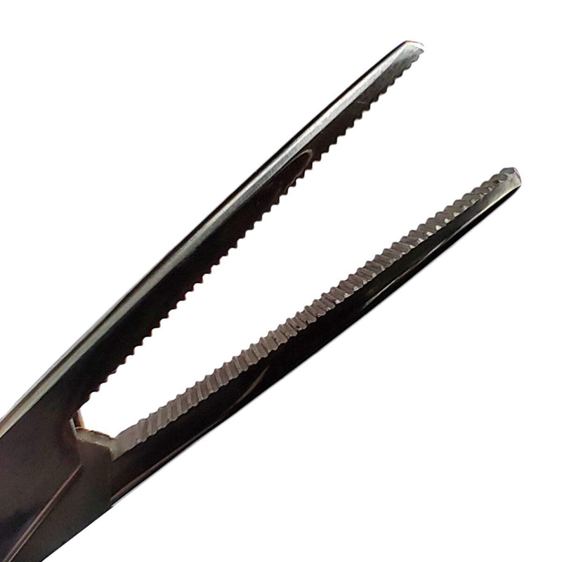 Sandbros Set of New stainless steel pet grooming hemostat Groomer dog ear fur puller(Straight and Curve csf) - PawsPlanet Australia