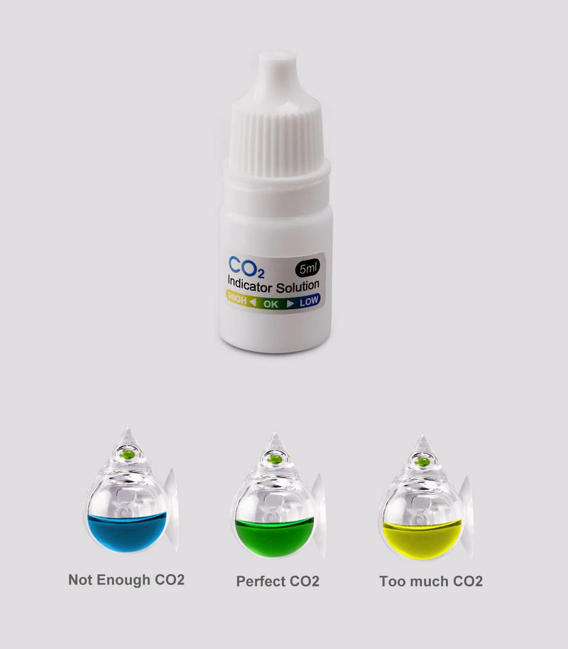 Clscea CO2 Indicator Solution Drop Checker Solution for Aquarium 5 ml Discovery Pack - PawsPlanet Australia