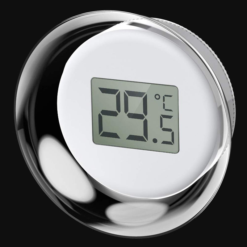 Pssopp Aquarium Thermometer Waterproof LCD Digital Temperature Gauge Underwater Temperature Monitor Fish Tank Underwater Thermometer with Suction Cup for Aquarium Pond Reptile Turtles Habitats - PawsPlanet Australia