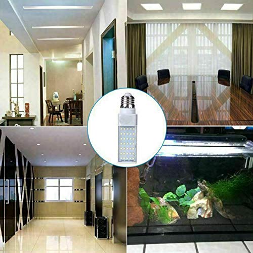 YUPVM Fishpod White Plant Aquarium 7W Grow Light LED Tank Fish Coral Bulb E27 Lamp - PawsPlanet Australia