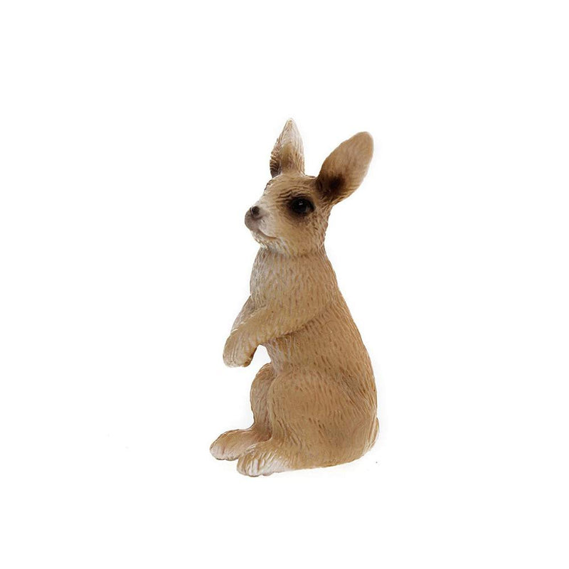 Hvogvok 4 pcs Rabbit Toy Figure, Rabbit Figure Toy Collection Playset, Cake Topper, Garden Plant, Automobile decoration - PawsPlanet Australia