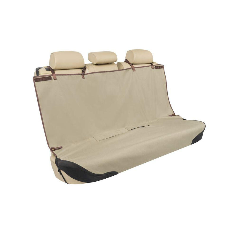 [Australia] - PetSafe Happy Ride Waterproof Seat Covers - Fits Cars, Trucks, Minivans and SUVs - Bench, Bucket, Hammock and Cargo Area Protection - Durable Vehicle Seat Protector - Grey and Tan Standard 