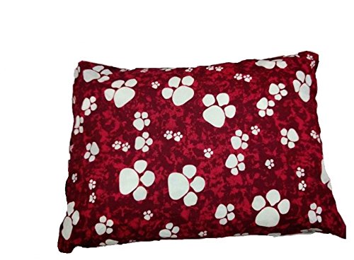NEW Medium (28" x 18") DOG BED Filled Cushion / Pillow- Washable Cover & Removable ZIP - Non Allergenic Poly Cotton- Random Patterns - PawsPlanet Australia