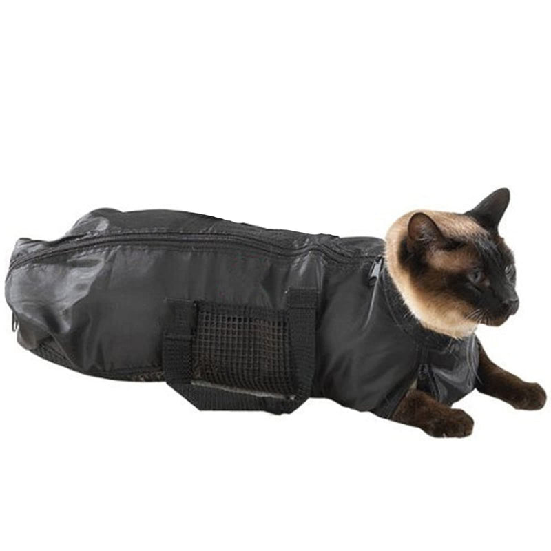 LASIEYO Cat Grooming Bag, Cat Bathing Grooming Bag Anti-biting Anti-scratching Restraint Bag Adjustable Multifunctional for Bathing Bag For Grooming, Dogs and Cats Nail Trimming - PawsPlanet Australia