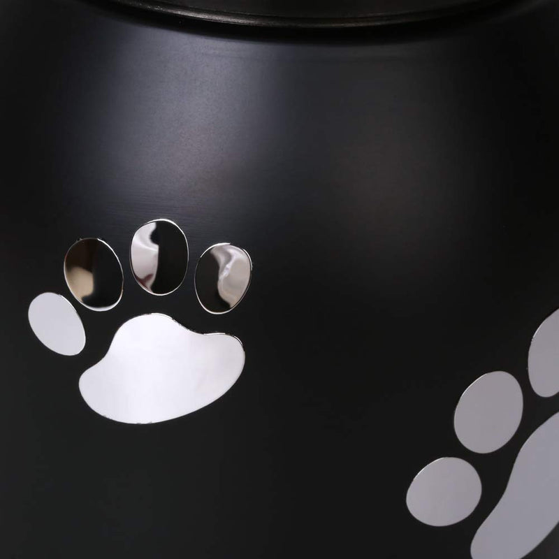 ENBOVE Funeral Cremation Urns for Dogs Cats, in Loving Memory Gone but Not Forgotten You Left Paw Prints on My Heart 3 paw-black - PawsPlanet Australia