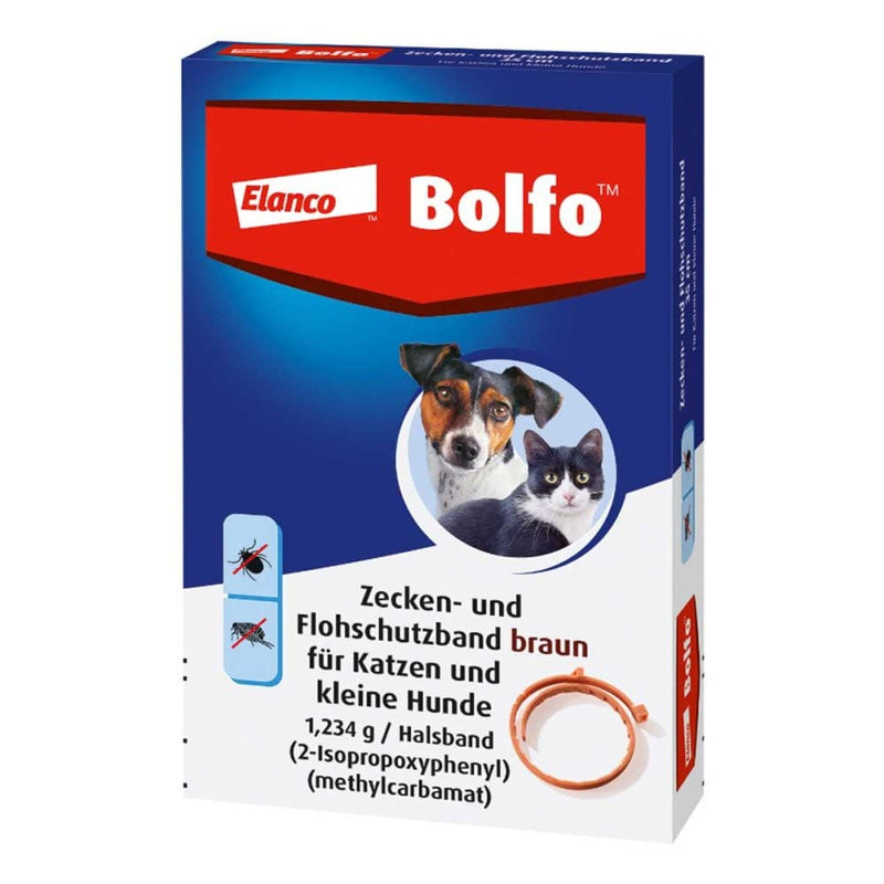 BOLFO flea protection tape brown for small dogs/cats 1 piece - PawsPlanet Australia