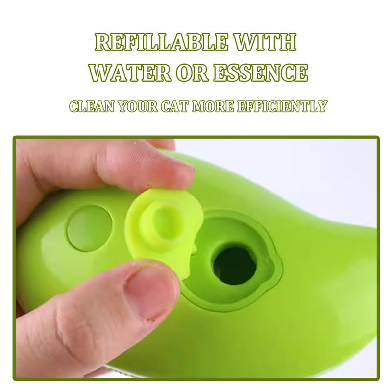 RUOPAN 3 In 1 Self Cleaning Cat Steamer Brush - Removes Tangled Hair and Massages - PawsPlanet Australia