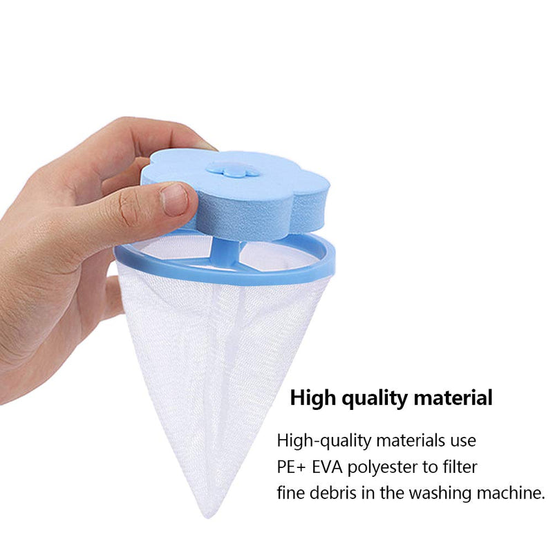 Pet Hair Remover, Pet Hair Remover for Washing Machine, Removes Dog, Cat, Animal Fur, Cleans Pet Bedding in Washing Machine - Laundry Hair Catcher Washing Machine Lint Remover Reusable, 2 pack 4PCS - PawsPlanet Australia