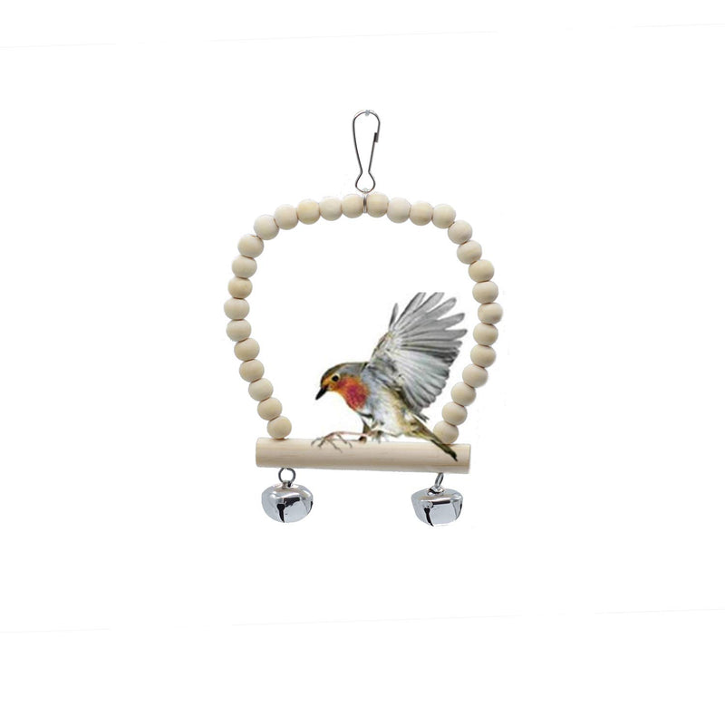 [Australia] - ZYP Bird Parrot Chewing Toys, Bird Swinging Hammock Hanging Bell Cage Toys Suitable for Parakeet, Conure, Cockatiel, Finches, Budgie, Macaws 10 packs 