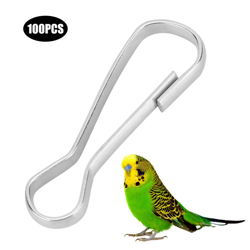 Cuque July Summer Gifts Parrots Accessories Hook, Durable Metal Bird Accessories Hook, Accessories Hook for Bird Parrots Accessories Parrots - PawsPlanet Australia