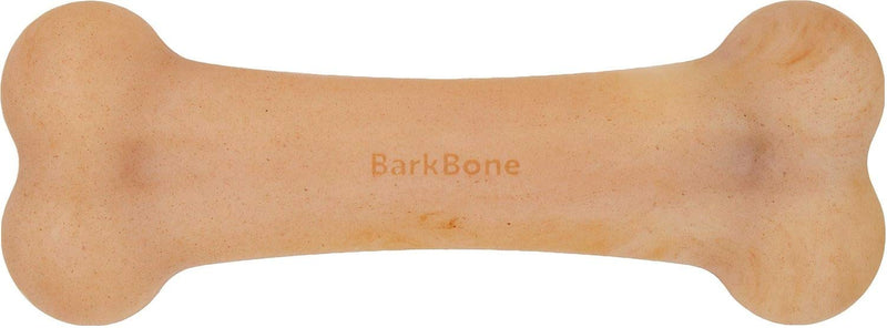 [Australia] - Pet Qwerks Flavor Infused BarkBone - Durable Chew Toy for Aggressive Chewers, Tough Extreme Power Chewer Bones | Made in USA REAL BACON Small 