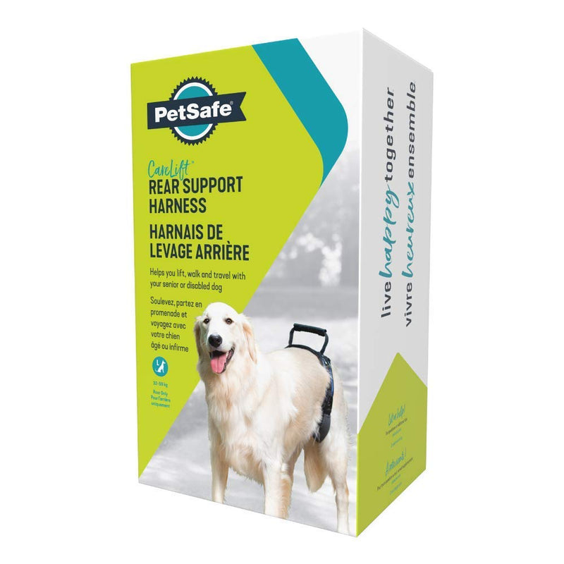 PetSafe CareLift Rear Support Harness - Lifting aid with handle and shoulder strap - Great for pet mobility and older dogs - Comfortable, breathable material - Easy to adjust - Large - PawsPlanet Australia