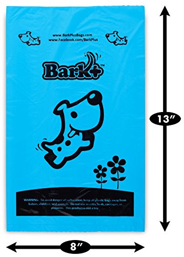 [Australia] - Bark Dog Waste Poop Bags, 300 Count Blue 