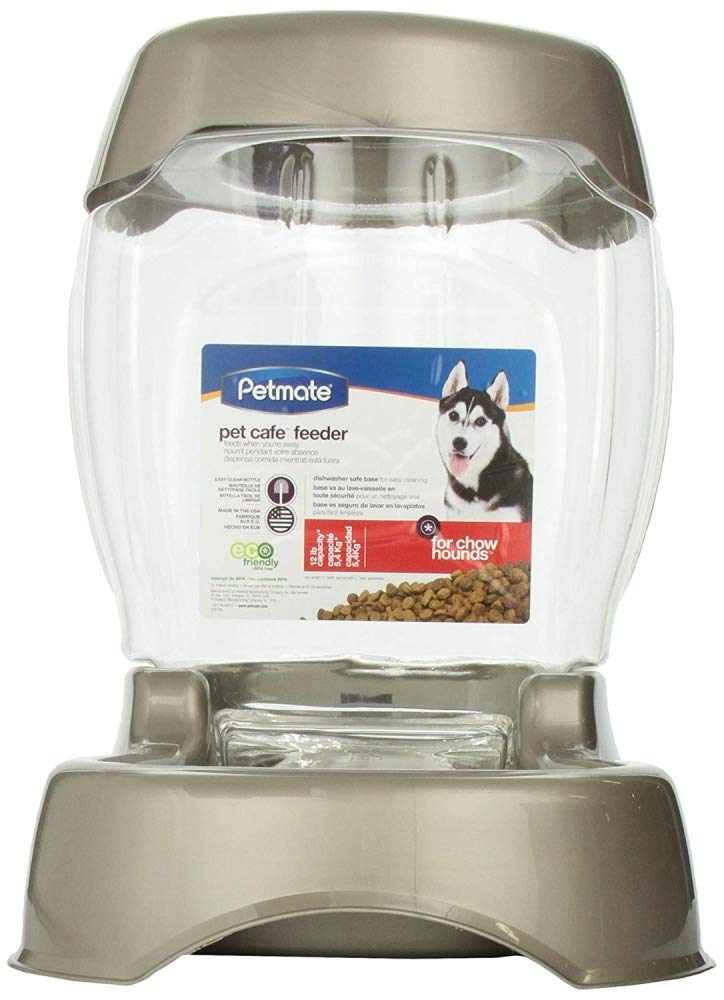 [Australia] - Petmate Pet Café Feeder 6  lb. Pearl Tan 